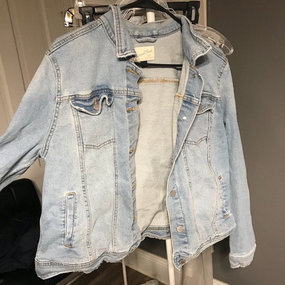 Universal thread jean jacket